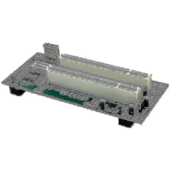 PCI til PCI Adapterkort PCIe X1 til Router Tow 2 PCI Slot Riserkort 2,5 Gbps Support Windows Linux