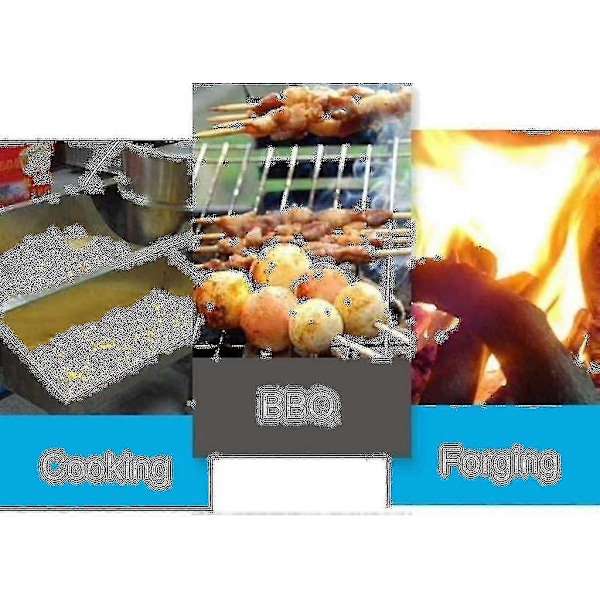 220v 30W Säädettävä Nopeus Sähkötuuletin - Grillituuletin Hiiliahjo Puhaltimen