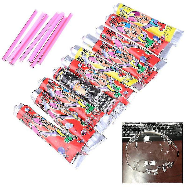 10 st Bubbellim Kids Blåsbubbla Bollleksaker För Barn Rymdballong Leksak