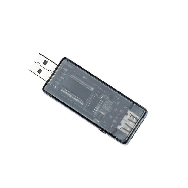 Dc Mobile Power Laddström Digital Monitor USB Tester Ström 0-3a 4-20v Dual Meter Display
