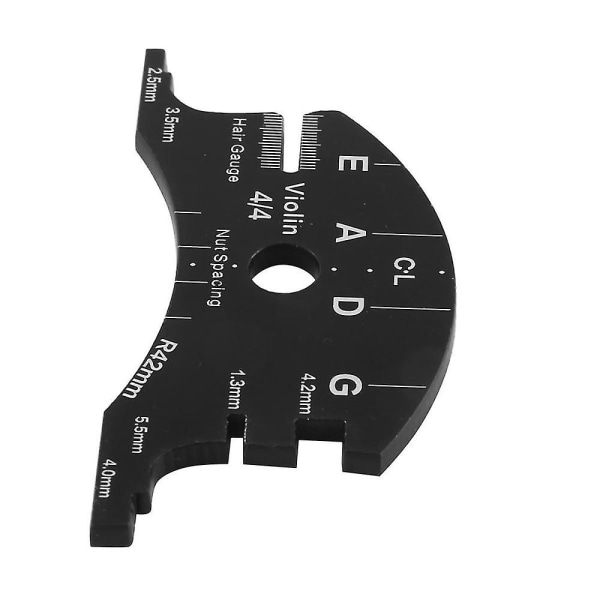 4/4 3/4 1/2 Violinbroer Multifunktionel Form Skabelon Instrumentfremstilling Kode Skabelon Fingerbræt