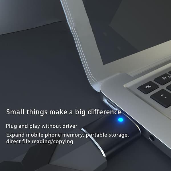 Type-c hun til USB 3.0 han-stikadapter til mobiltelefon, tablet og bærbar computer