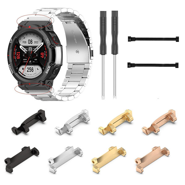 Anslutningsadapter för Amazfittrex2 Smartwatch Armband Anslutningsstång Verktyg