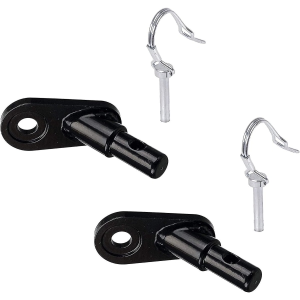 Cykelsläpkoppling med låsstift 1x Cykelvagnskoppling med låsstift Koppling Stålkopplingsadapter