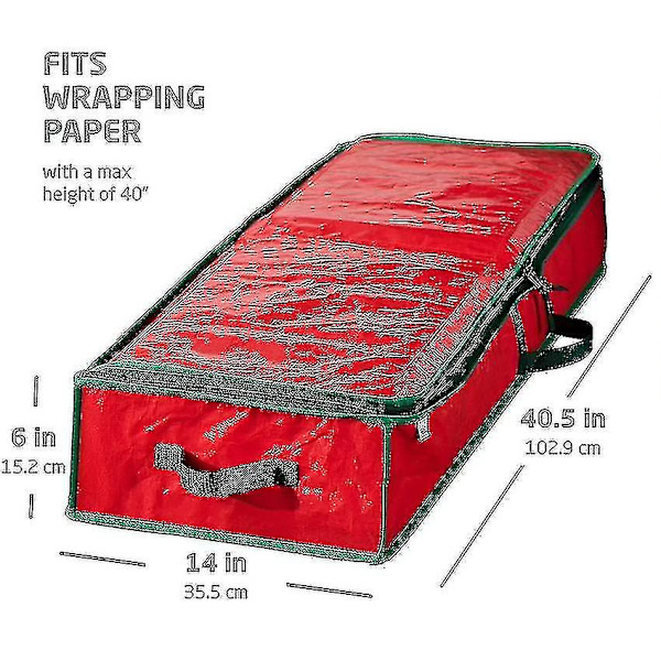 Oppbevaringspose for julegavepapir