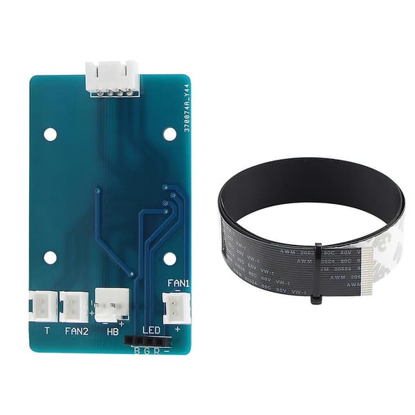 Hot End Pcb Adapter Board Och 24-Pin Kabel För Artillery Sidewinder X1