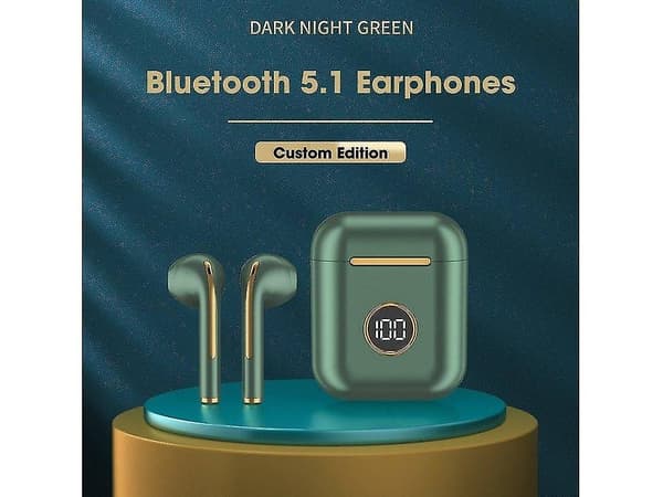 True Wireless Bluetooth -kuulokkeet J18-1 (In Ear - Vihreä)