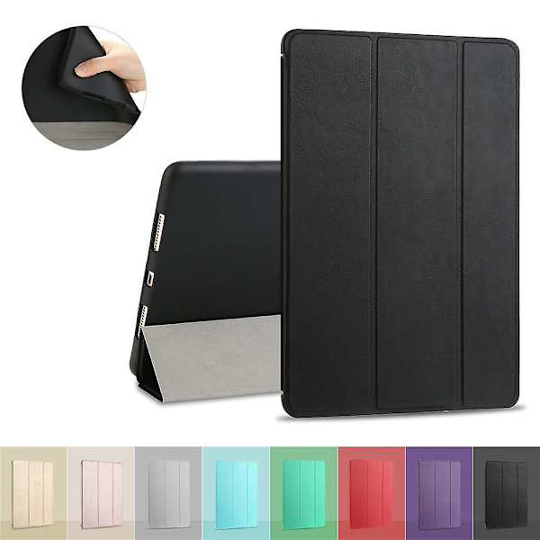 Magneettinen nahkainen kolmiosa Smart Cover Tpu takakotelolla 2017 Apple Ipad 9.7\"