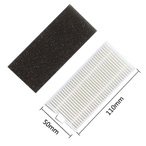 Reserve Hepa-filter til M200 / M201 / M501 / M520 / M571 / T700 Robotstøvsuger Reservedel