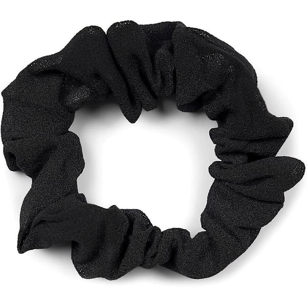 Dametøj Retro Stil Knude Plys Hårbånd Elastisk Hår Scrunchie Flet Elastisk Hårbånd, Farve: Sort