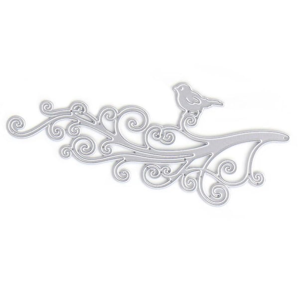 Gren Metal Skæredør Stencil Papir Kort Scrapbog Embossing Diy Håndværk Gave