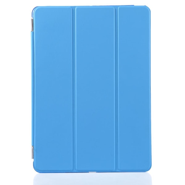 Slank magnetisk stativ PU læder Smart Case Cover til iPad 2 3 4 5 6 Air Mini Blå