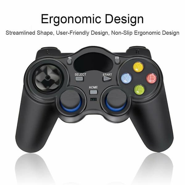 Gamepad 2.4g for Smart TV Box, for Switch tilbehør, for Raspberry Pi 4, for Ps3