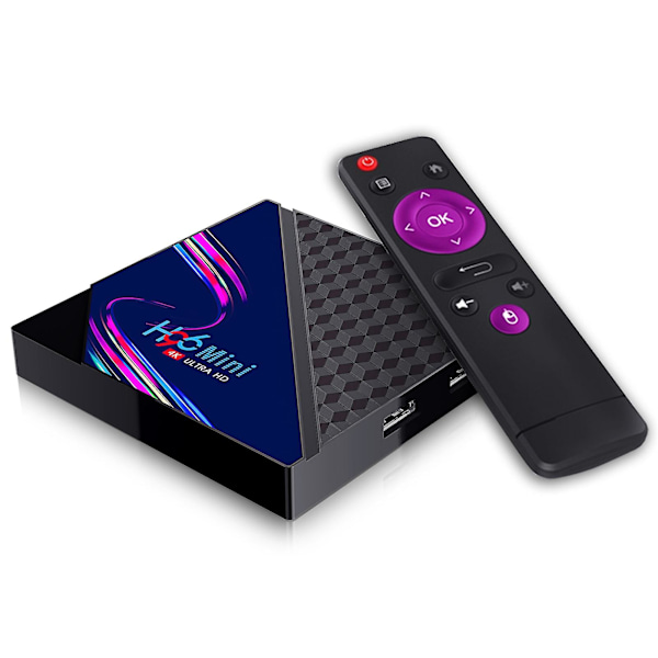 2022 H96 Max Rk3318 Smart TV-boks Android 9 10.0 4K Youtube Media Player H96max Tvbox Android