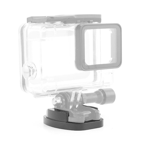 Cnc-alumiininen Qr-kolmijalustakiinnike 1/4-sovitinlukolla, tasainen pohjalevy Hero 9 8 7 6 5 4 3+/xiaoyi/sjcam