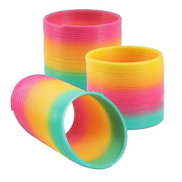 3st Stor Rainbow Coiled Spring Toy