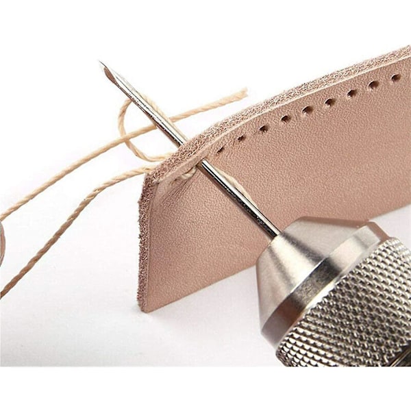 7 dele/sæt lædersyværktøj Diy læder håndsyværktøjssæt til læder og lærredssøm (173mm)