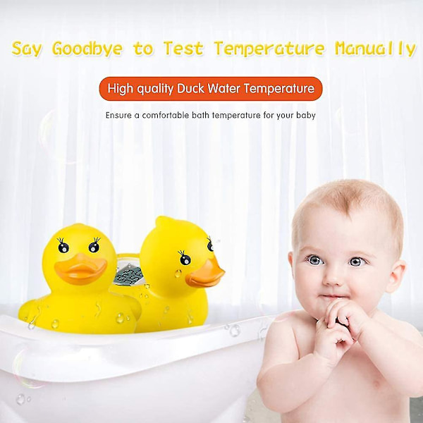 Baby badetermometer Badevannstemperatur Digitalt romtermometer Andebadende termometer