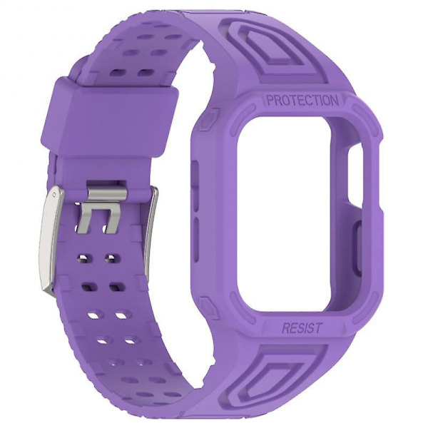 2 i 1 Anvendelig til Apple Watch Rem Apple Watch Ultra Armor Rem Silikon Urkasse