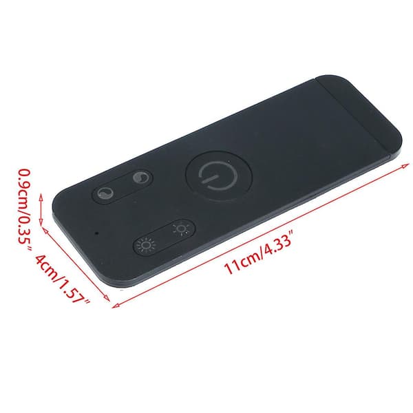 Fjernkontrollbryter for DC 5V 9V 12V 24V for LED-lys, rullende dører