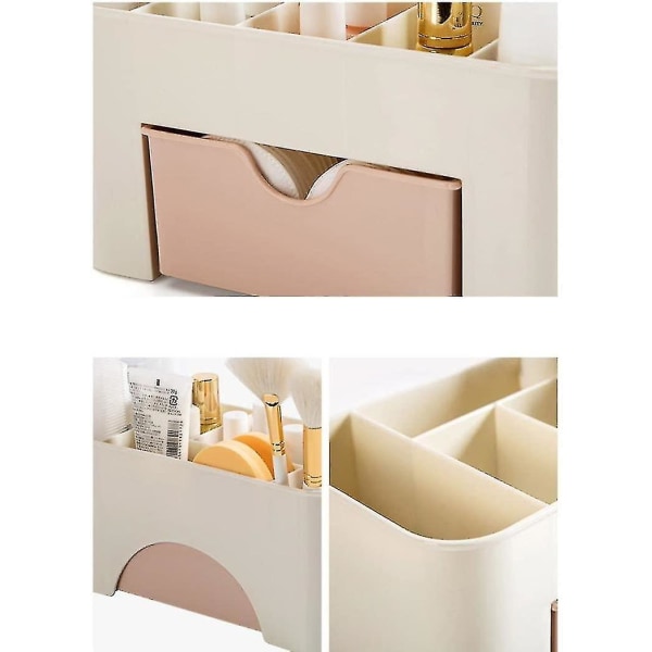 Kosmetisk sminkbord förvaringslådorhållare