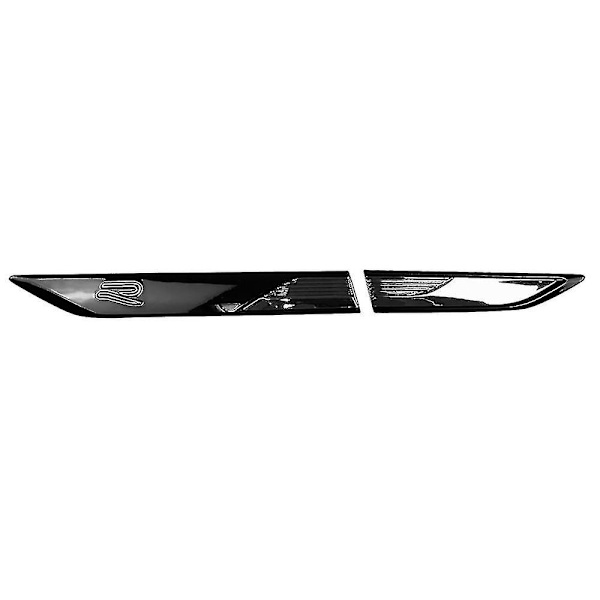 4 stk. Abs Side Wing Emblem Badge Stickers Cover til R- 2021-2022 Bil Karosseri Dekoration Tilbehør
