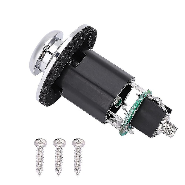 1/4 (6.35mm) Output 2.5mm Input Endpin Jack for Acoustic Guitar Built in Rod Piezo Pickup