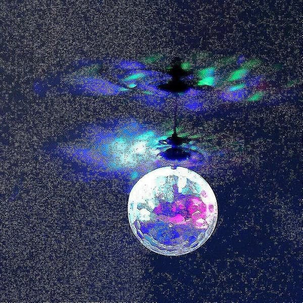 Flygande Boll LED Luminous Barnleksaker Magisk Sensorisk Helikopter Elektronisk Infraröd Induktion Flygplan-cl.