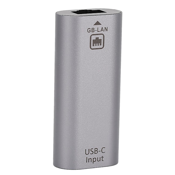 USB C - Ethernet-sovitin - Tukee Androidia, OS X:ää, Windowsia - 10/100/1000Mbps RJ45 LAN