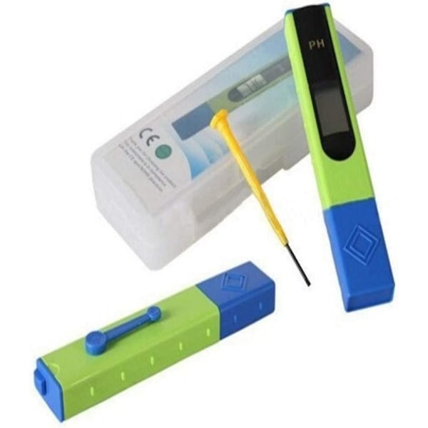 Ph Meter Pen til drikkevand Nøjagtig surheds- og alkalinitetstest Digital Ph Tester Pen til vand (blå) (1 stk)