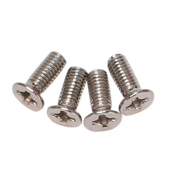 200 stk M3 Flat Head Maskinskruer Bolt Rustfritt Stål, (m3x8mm)