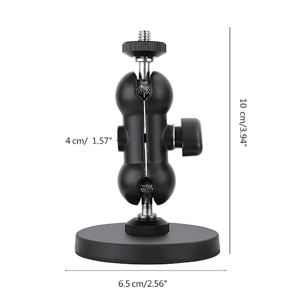Kamerakiinnike magneettikiinnikkeellä 1/4-tuumainen kierre 180 jalusta