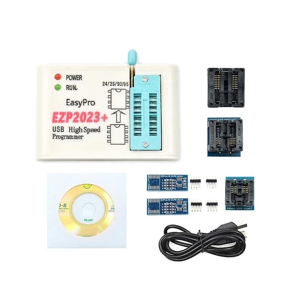 Ezp2023 Snabb SPI Flash Programmer Ezp2023 Stödjer 24/25/93/95 Eeprom Bios 25t80 Bränning Offli
