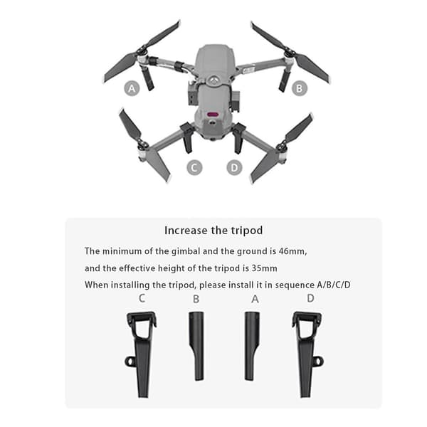 Drone Air Dropper til Dji-mavic 2 Pro/zoom Release Playload Gave Redningsdele