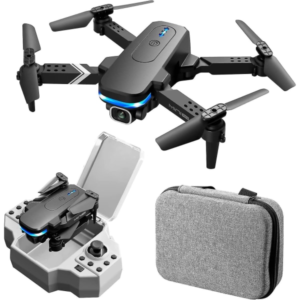 Jtbbking Ae80 Drone kameralla Drone Adult Kids Drone 1080p Drone kameralla Live-video Fpv Helikopterin korkeuspito