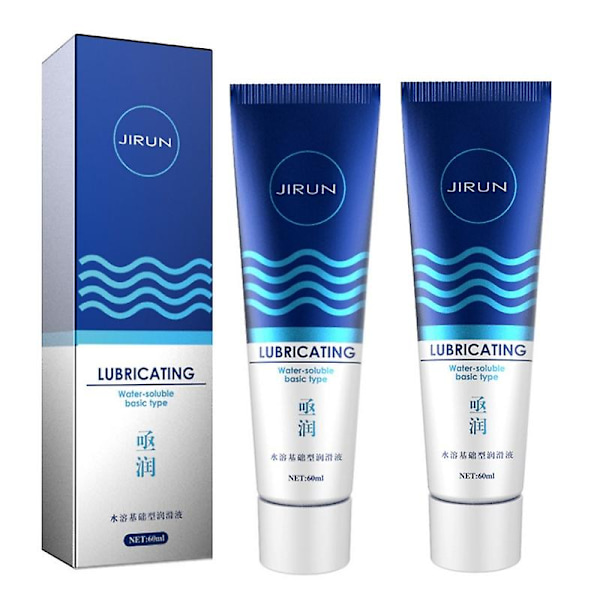 2x vesipohjainen liukaste seksivoiteluainetta voiteluaineita Lubricante Exciter naisille anaalivoitelugeeli intiimi voiteluaine