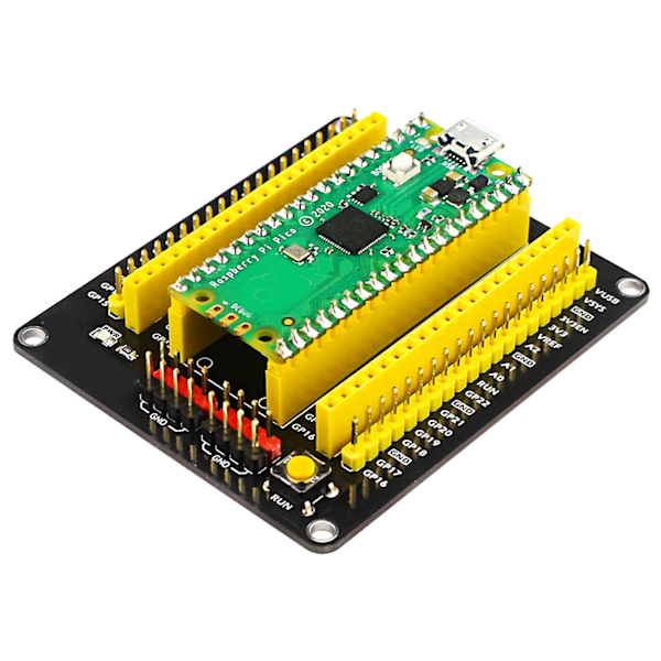 Gpio-ekspander til Raspberry Pi Pico-kort, indbyggede han- og hun-stikhoveder