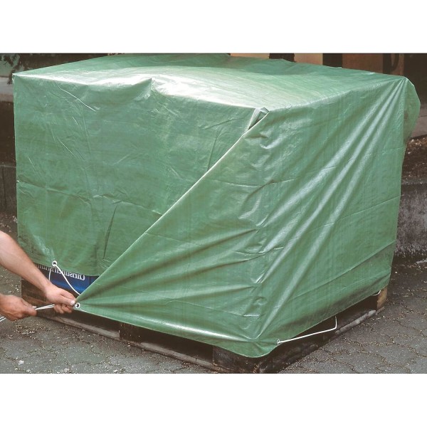 Vihreä Tarp Vedenpitävä Furniture Caravan Cover 1,9*1,4m
