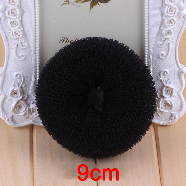 3 färger Mode Elegant Hårbulle Donut Skum Svamp Lätt Stor Ring Hårstyling Verktyg Frisyr