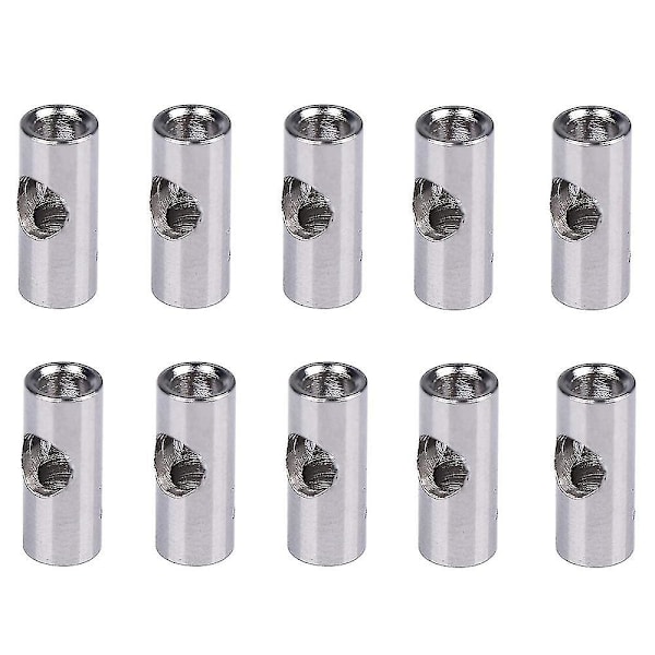 10 kpl moottorin akselin 3,17 mm - 5 mm muutosakselin sovitinholkki Rc-malliautoveneeseen 3650 55