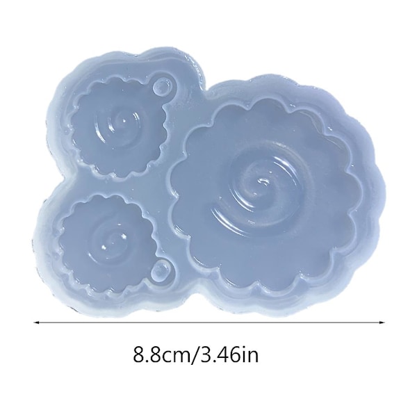 Diy Crystal Epoxy Form Vedhæng Silikoneform Til Vedhæng Fisk Kage Håndværk Form