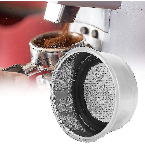 51 Mm 1 kopp filterkorg, rostfritt stål trycksatt kaffefilter Bottenlös espressomaskin