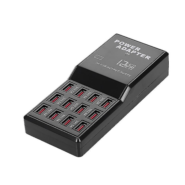 Wlx-t3 Smart Multi-port Usb Hurtiglader Bærbar Fire Porter Rask Ladning Flere Beskyttelse For Mobiltelefoner Bærbare Eu-plugg