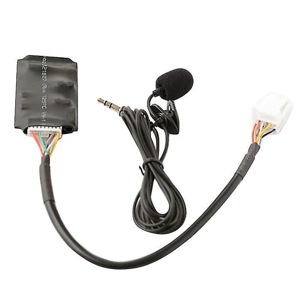 Bluetooth Aux-adapter Handsfree-skivlåda med mikrofon Bluetooth-anslutningsmodul