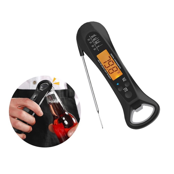 Kötttermometer, 2~3 sek Digital Instant Read-termometer för matlagning