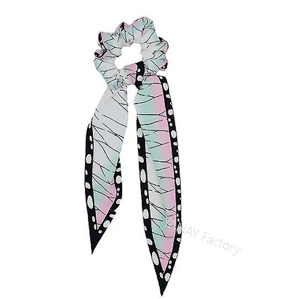 2023 Anime Demon Slayer Cosplay -hiuskoriste, hiuspanta, nauha Nezuko Zenitsu Tanjirou Scrunchies -hiuskoristeet, tyttöjen asusteet iguro obanai