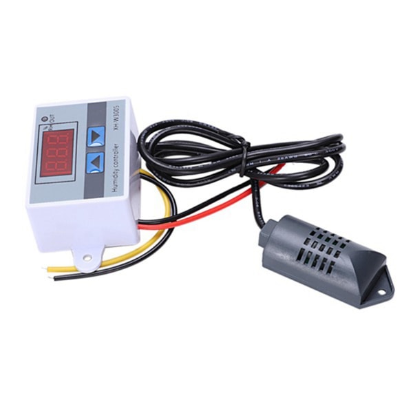 Xh-w3005 Ac 110-220v 10a Digital Fuktighetsregulator 0-99%rh Fuktighetsregulator Med Fuktighetssensor