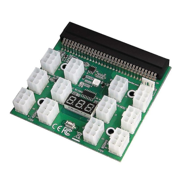 6-pin Ethereum Eth Zec Mining Virtalähde 12v Gpu/psu Breakout-kortti