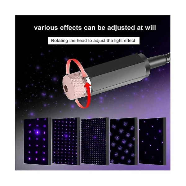 Straseapoite Light, Mini Led Projektionslampa Stjärnhimmel, Mini Led Projektionslampa Stjärnhimmel Usb, S