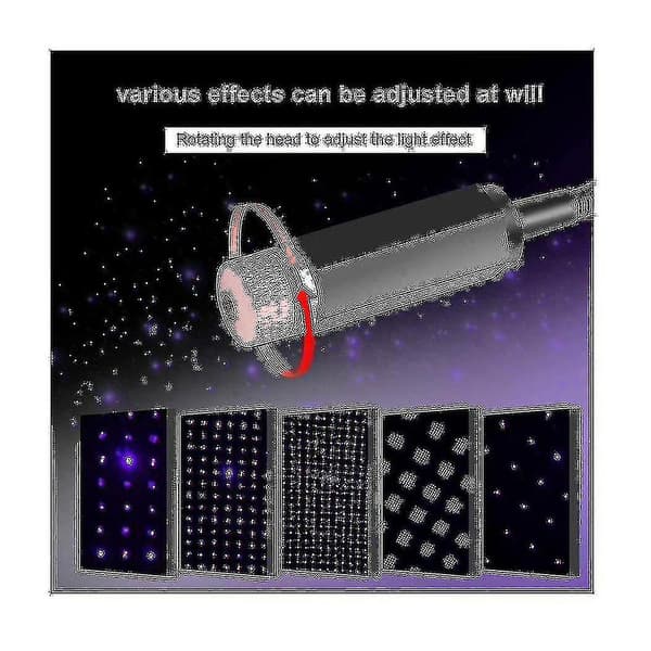 Straseapoite Lys, Mini Led Projektionslampe Stjerne Nat, Mini Led Projektionslampe Stjerne Nat Usb, S